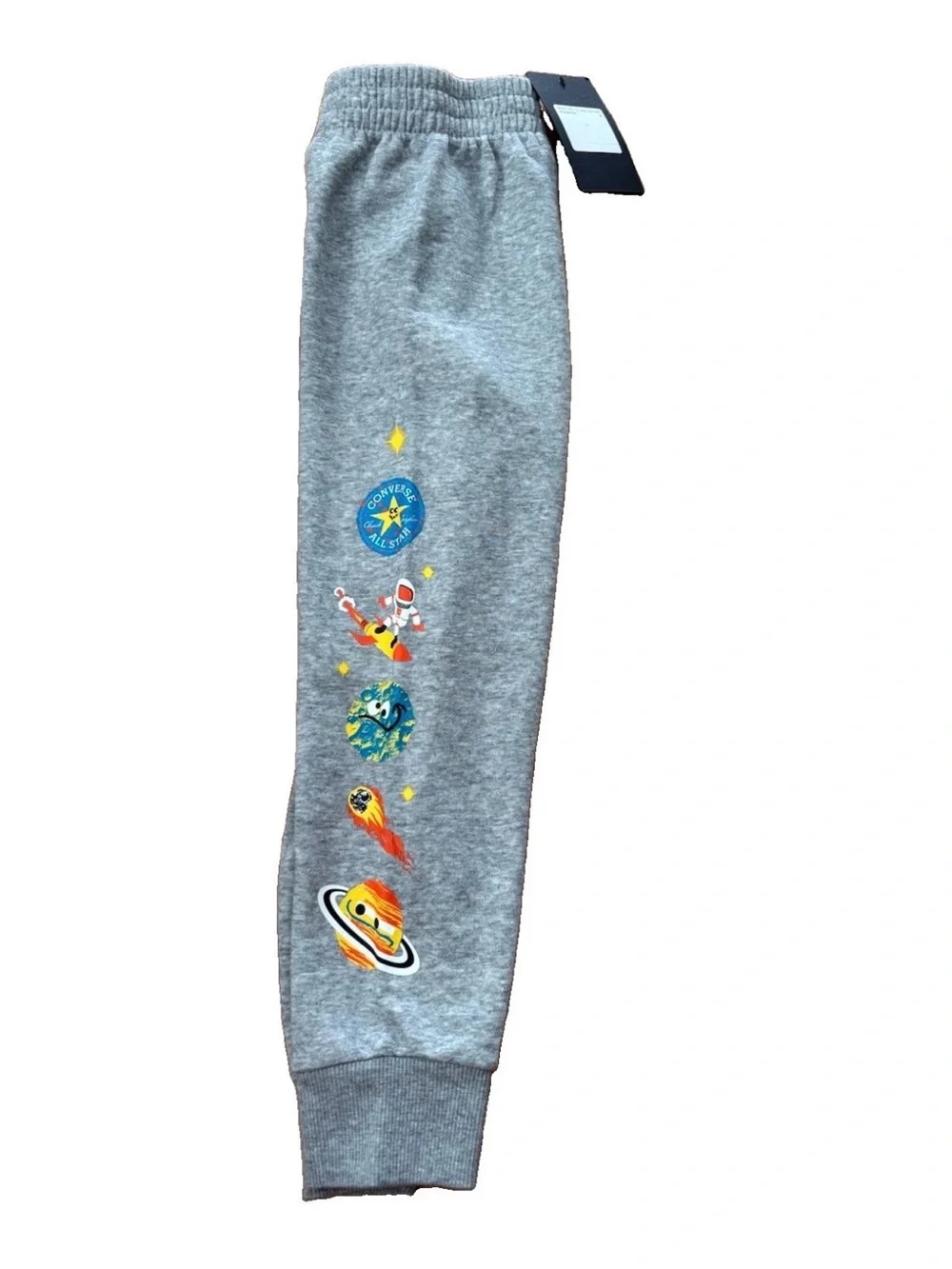 Converse Boys Space Themed 2-Piece S/S Shirt & Jogger Set - Size 6
